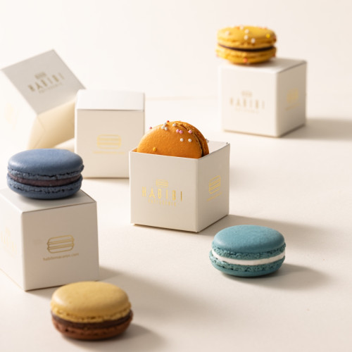 Single macaron gift box